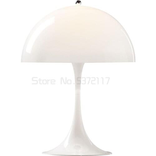 Simple modern bedroom bedside lamp fashion art room living room lighting creative net red mushroom lamp