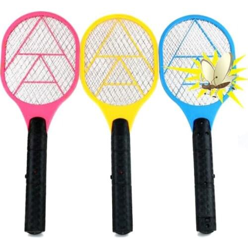 Hand Racket Electric Swatter Home Garden Insect Bug Bat Wasp Zapper Fly Mosquito Pest Control SCVD889