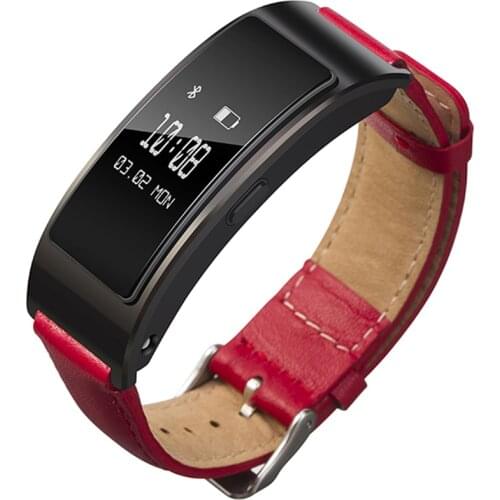 Replacement 16mm Leather Watch Strap for HUAWEI TalkBand B6 Wristwatch Band Belt Smartwatch Accessories