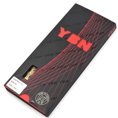 YBN 11 Speed Bicycle Chain SLA H11-TIG Gold Titanium coating MTB Road Bike Chain for SRAM/Campanolo System