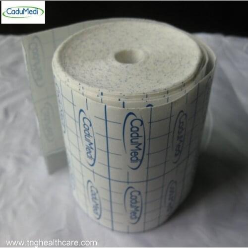 1rolls 10*10cm non-woven adhesive tape fabric tape medical Nonwoven wound dressing no residue fabrics sheet dressing
