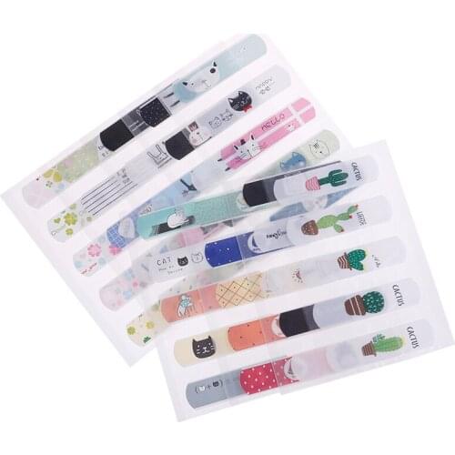 2 Sheets Waterproof Cartoon Kids Band Aid Adhesive Bandage Wound Brace Support Plaster Kits First Aid Emergency Skin Care