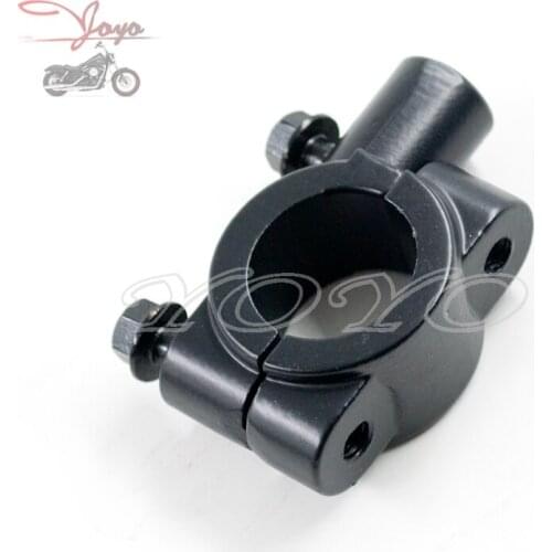 22mm 7/8" Motorcycle Handlebar Mirror Mount Clamp Clip Base For Suzuki Bandit GSF250 400 GSX400 GW250 Impulse Inazuma