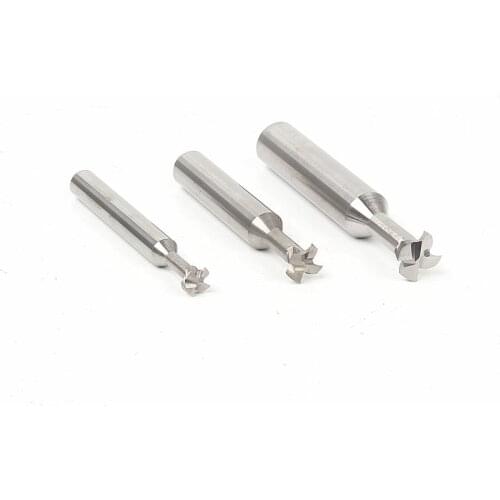 Tungsten steel Whole Alloy Milling Knife T Slot Milling Cutters Machining Hard Aluminum Copper Wood Special Groove Type Cutters