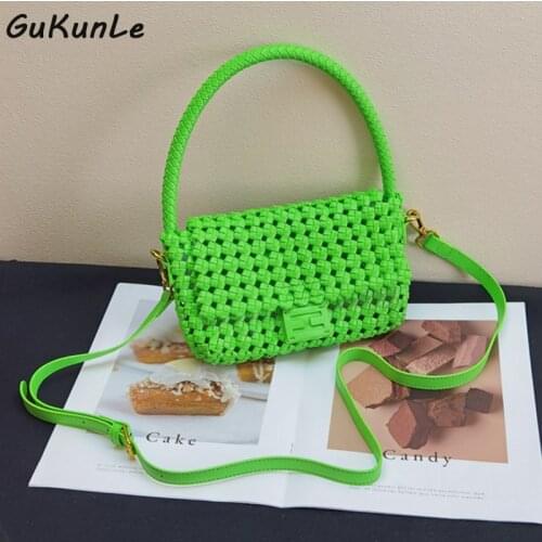 GuKunLe Women's Yellow Bags