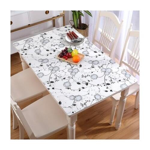 Table mat pvc waterproof, oil-proof, disposable, anti-scalding three-dimensional coffee table mat Dining Table Cover Kitchen