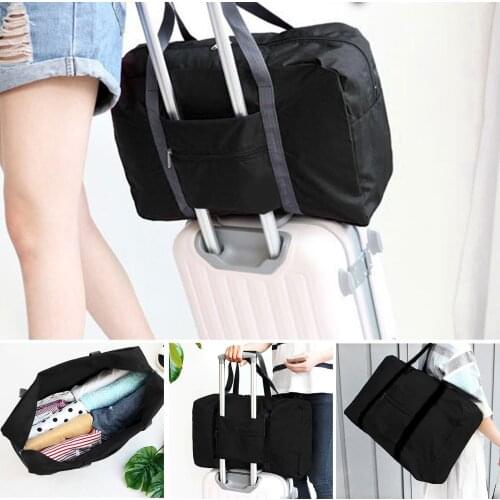 Durable Travel Duffel Bag Large Capacity Foldable Carry Storage Luggage Tote Outdoor Supplies ALI88
