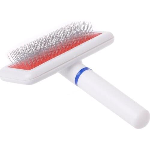 Pet Dog Cat Puppy Hair Shedding Grooming Trimmer Fur Comb Brush Slicker Tool