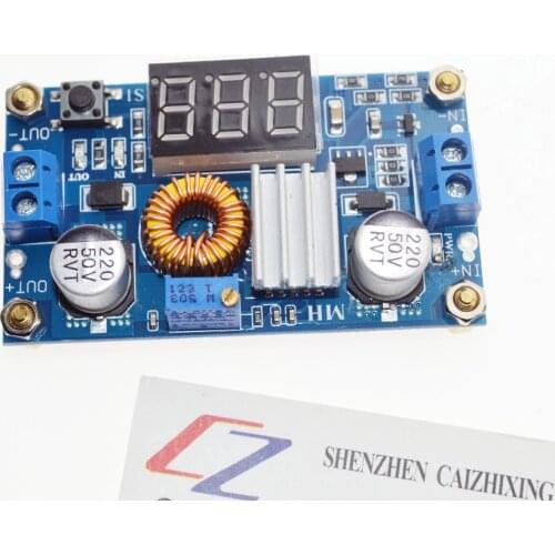 SUQ 5A 75W XL4015 DC-DC Converter Adjustable Step-Down Module 4.0-38V to 1.25V-36V DIY Adjustable Power Supply