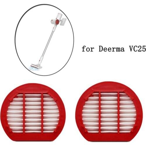 Handle Vacuum Cleaner Hepa Filter for Deerma VC25 Handheld Vacuum Cleaner Spare Parts Accessories Filter Replacement