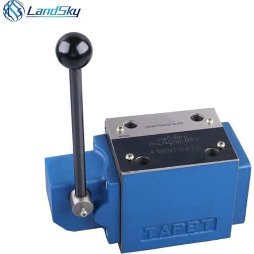 Manual operation hydraulic directional control valve hydraulic pressure control valve directional flow control valve 4WMM10E10