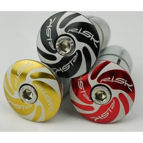CNC ALLOY MTB Road Headset Top Cap Cover star nut Key Expander Plug For 1-1/8 fork