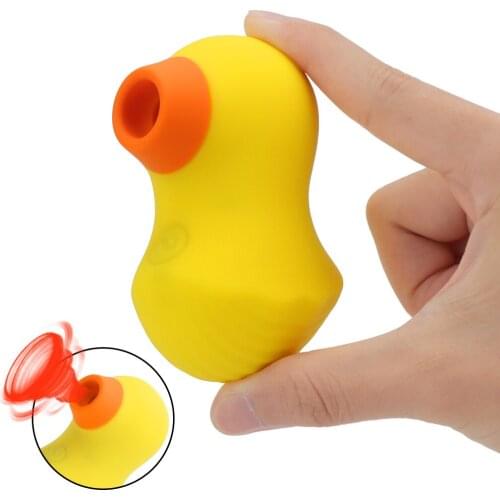 Oral Sex Vagina Sucking Vibrator G-spot Clitoris Stimulator Nipple Massager Duck Vibrating Sucker Sex Toy for Women