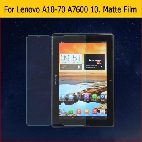 Best quality Anti-Glare screen protector matte film For Lenovo A10-70 A7600 10.1" tablet anti-fingerprint screen protective film