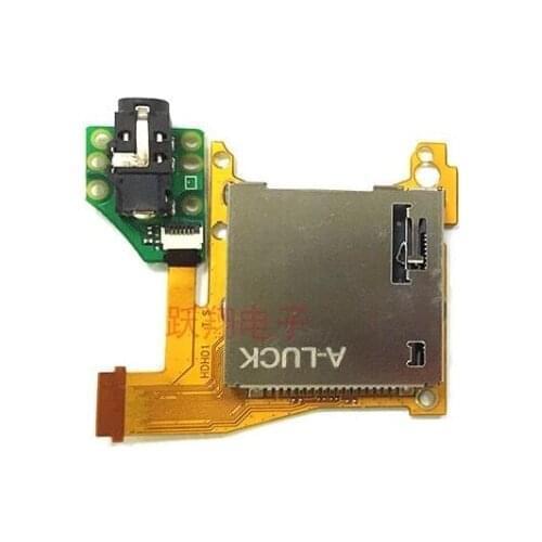 1Pcs Original Game Card Slot Reader Socket Headphone Headset Earphone Jack Port Board Replacement for NS Switch Lite
