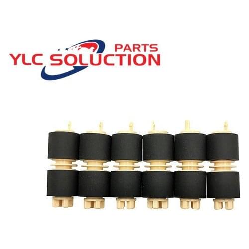 12Pcs Paper Feed Pickup Roller For Xerox DocuColor 5065 6075 240 250 242 252 260 7025 7030 7035 8000 550 560 570 2060 3060 3065