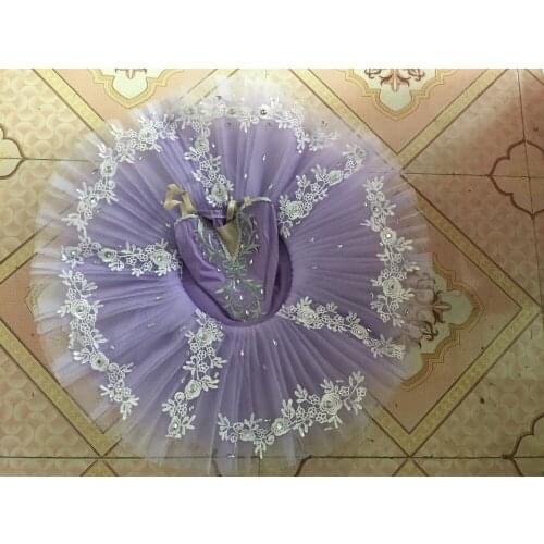 4 colors Ballet Dance Dress Women Adult Professional Ballet Tutu Swan Lake Costumes Ballerina Children Leotard Performance Dress