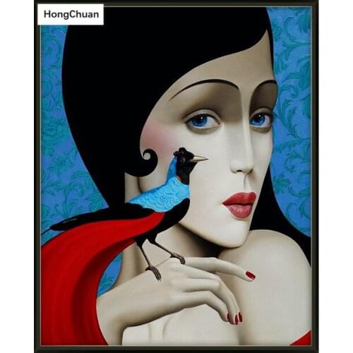 Diamond Embroidery African Beauty 5D DIY Diamond Painting Square/Round Diamond Inlaid Rhinestone Picture Mosaic Cross Stitch