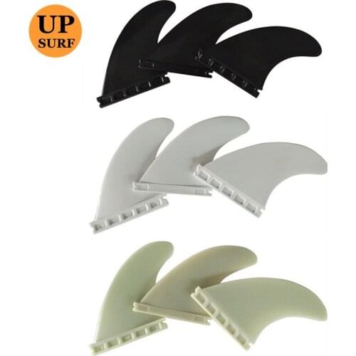 Quilhas Plastic Surf Future Fin G5 Quad Surfboard Fins Future Fins M Size Surf Fins white black clear
