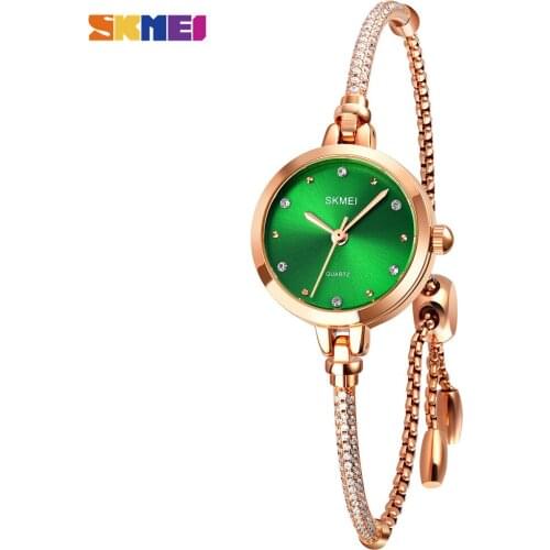 SKMEI Top Brand 2021 Luxury Women Quartz Watches Simple Ladies Wristwatches For Female Girl Clock Reloj mujer Montre femme 1805