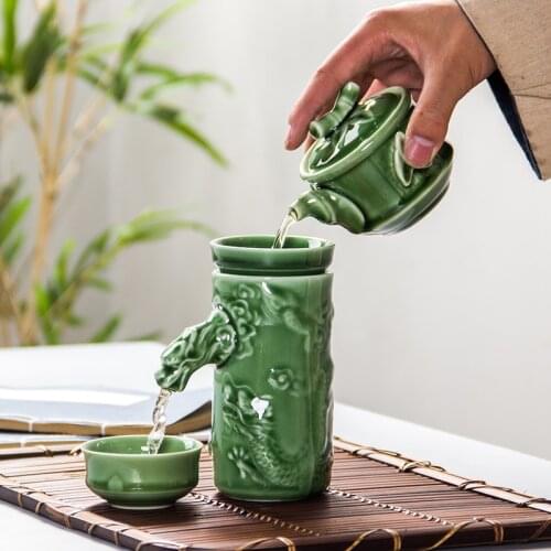 Celadon Tea Strainer China Kung Fu Teaset Accessories Tea Filter Tea Service Exquisite Tea Cup Saucer Sets Porcelain D016