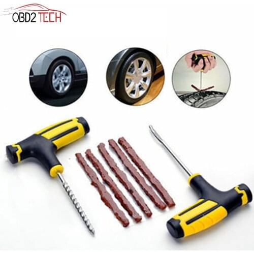 Car Tire Repair Tool Tire Repair Kit Auto Bike Tubeless Tire Tyre Puncture Plug Garage Hand Tools Professional Car Accessories