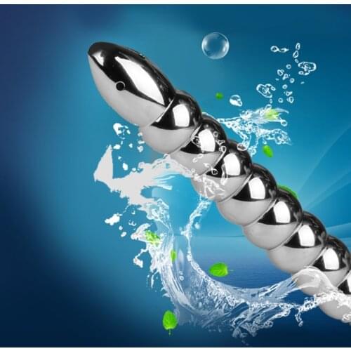 K1KA Gourd 7 Beads/ 9 Beads Enema Cleaning Flusher Long Stainless Steel Insert Washing Personal Cleaning Tools Bidet Bathroom