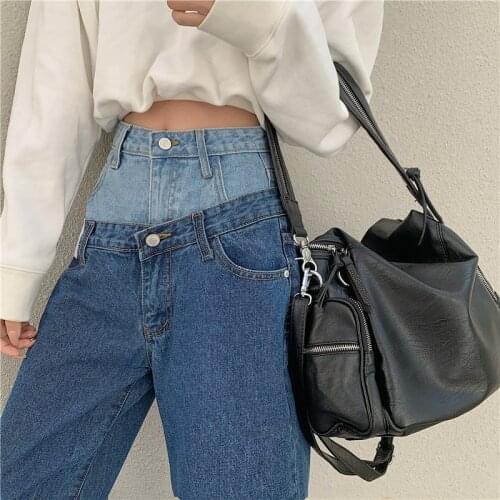 LAJWMPLXLS Women's Straight Jeans