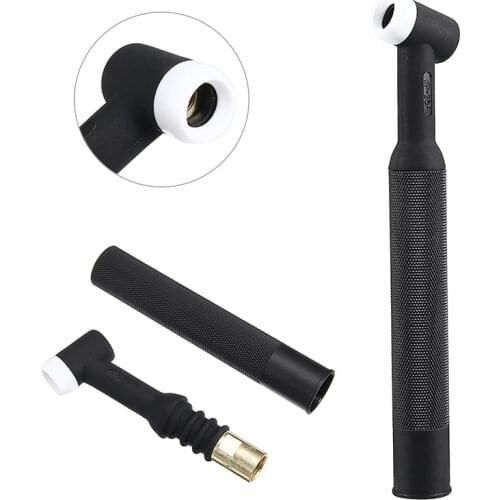 Copper WP-26F SR-26F Tig Welding Torch 250A DC 160A AC Flexible Head Body Nozzle Gas Cooled Torch 26 Series Mayitr