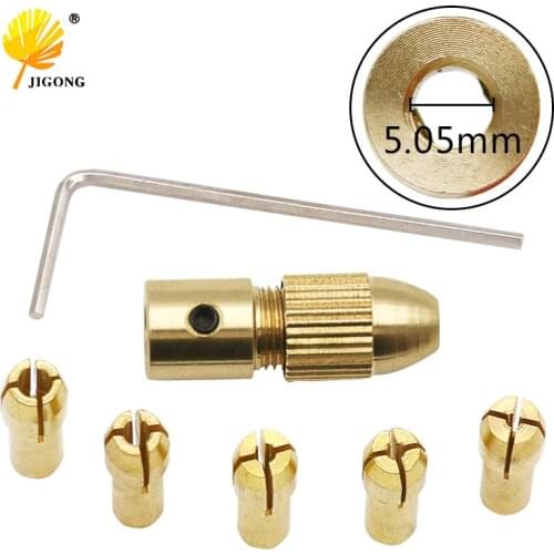 7pcs 0.5-3mm Drill Chuck Collets Set of Quick Chuck for Mini Tools