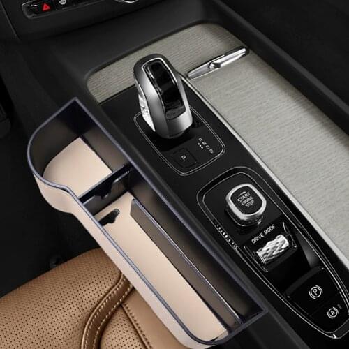 Car Seat Gap Organizer Front Seat Filler Multifunctional Auto Console Side Crevice Storage Box For Phone Keys Cards Pens Wallets