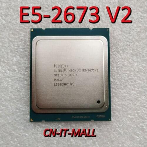 Intel Xeon E5-2673 V2 CPU 3.3GHz 25M 8 Core 16 Threads LGA2011 Processor