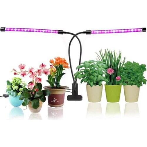 Professional Grow Light 18w 36w LED Bulbs with USB Interface PC Waterproof Light for Plant Growing Adjustable Timing Light