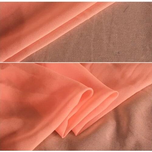 100% pure Mulberry Silk Georgette Silk Fabric wide silk scarf Mulberry B36