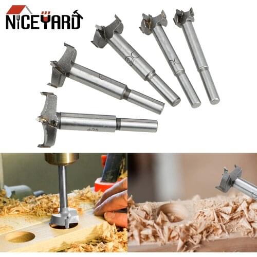 Drill Bit Wood Drilling Drilling Pilot Holes Woodworking Hole Opener 15/20/25/30/35MM Hinge Boring Woodworking Hole Saw Cutter