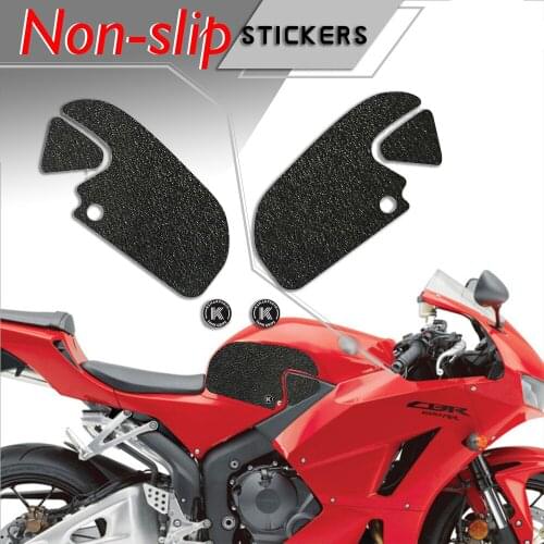 Motorcycle fuel tank pad tank grip protection Non-slip stickers knee grip side applique for HONDA 13-18 CBR600RR 13-18 CBR600RR