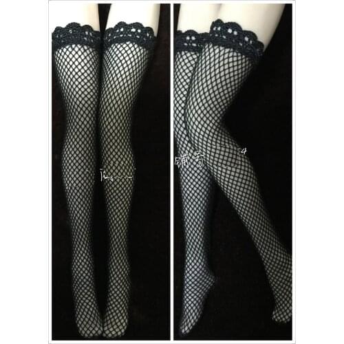 1/6 Women Figures Black Mesh Stockings for 12 Inches Bodies
