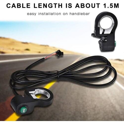 Electric Bicycle Horn Switch Button Motorcycle Scooter Bike Plastic Horn Signal Switch Button 22.5mm Bike Accessories Qualified