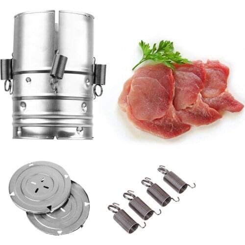 1PC Round Shape Stainless Steel Ham Press Maker Machine Seafood Meat Poultry Tools Kitchen Cooking Tools for Party