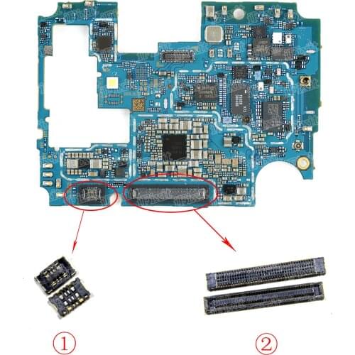 For Samsung A51 A515 A515F 40PIN LCD Display FPC connector / 78PIN USB Charger Charging Contact Plug battery connector
