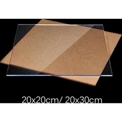 2PCS Thick 2mm High Quality Plexiglass Clear Acrylic Perspex Sheet Plastic Transparent Board Perspex Panel organic glass