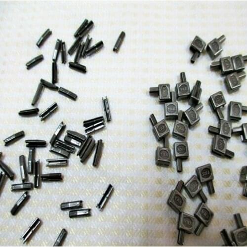 20 PCS/LOT YKK METAL Zipper Repair Instant Fix Retainer Box Insertion PIN Plug Replacement SEWING ACCESSORIES