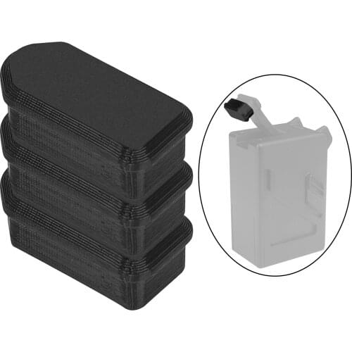 3 PCS Battery Terminal Interface Port Protective Anti-scratch Dustproof Plug Cover for DJI FPV Drone Accessory