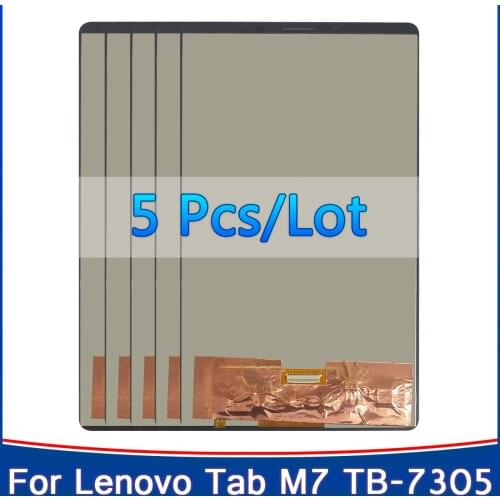5 Pcs/lot LCD Screen For Lenovo Tab M7 TB-7305 TB-7305F TB-7305i TB-7305x Lcd Display Touch Screen 3G 4G WIFI Digitizer Assembly