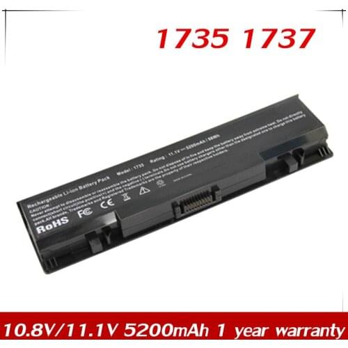 7XINbox Battery For Dell 1735 1736 1737 0KM978 312-0711 451-10660 MT342 RM791 0MT342 RM791 0MT342 312-0711 KM973 453-10044