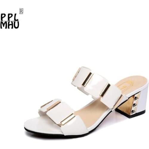 White Sexy Womens High Heel Sandals Summer Thick-soled Thick-Heeled Shoes 2021 New Fashion Outer Wear Work Shoes Women