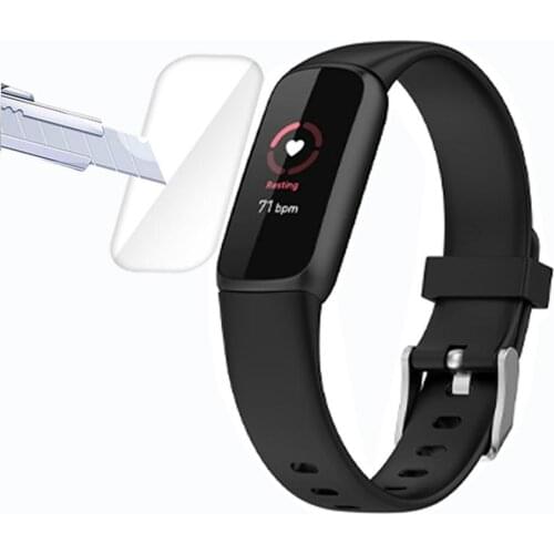 For Fitbit Luxe Soft 3D Protective Film Guard For Fitbit Luxe Full Cover Screen Protectors Smartwatch Accessories