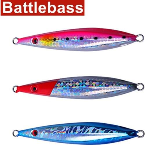 40g 60g 80g 100g Jig Lead Fish for Sea Fishing Wobbler Bait Shore Casting Spoons Artificial Bait Micro Slow Jig Pesca Trolls