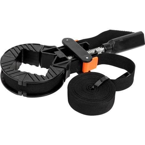 DIYWORK Woodworking Tools Frame Clips Multifunction Blet Clamp Polygonal Clip 90 Degrees Right Angle Quick Adjustable Band Clamp