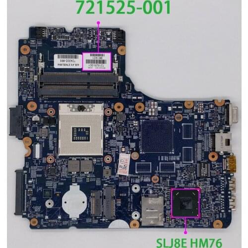 Genuine 721525-001 721525-601 721525-501 48.4YZ31.011 Laptop Motherboard Mainboard for HP ProBook 440 450 G0 NoteBook PC